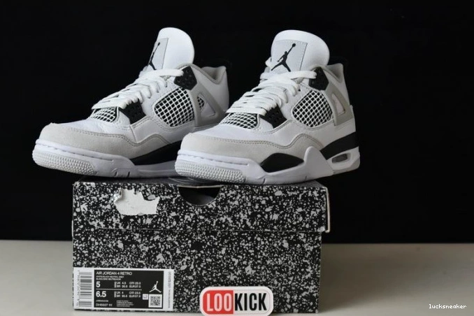 Rep LUCY Black Jordan Retro DH6927-111 4 Military 0628